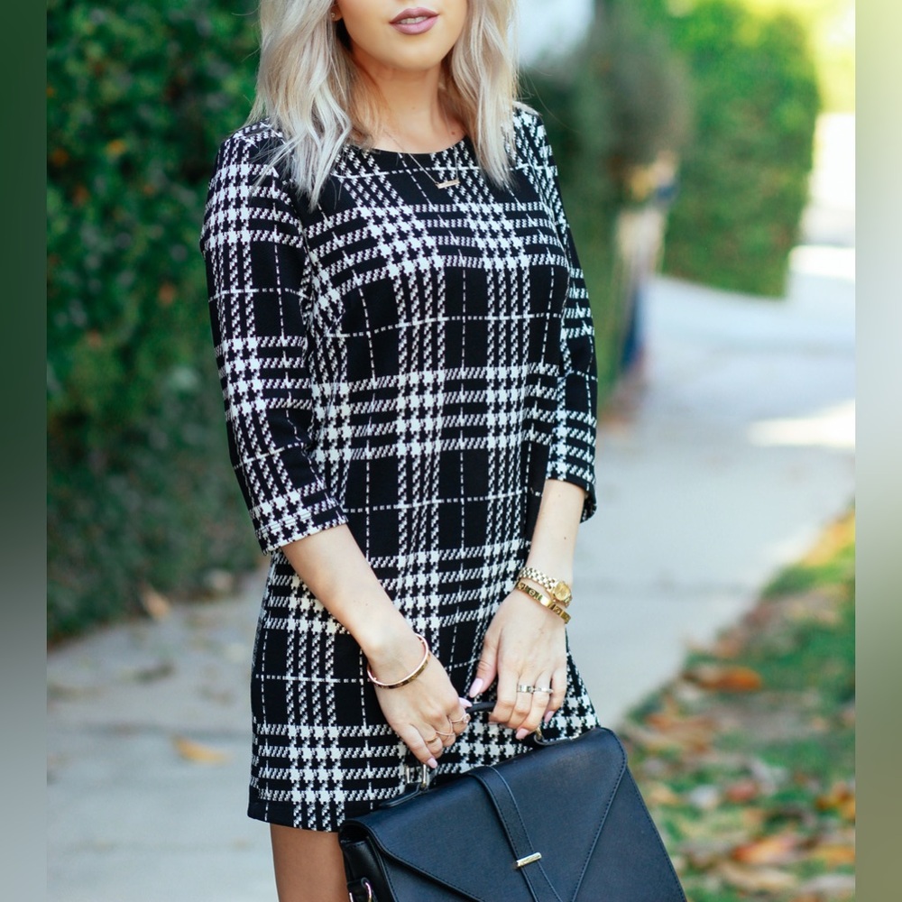 Forever21 Plaid Shift Dress